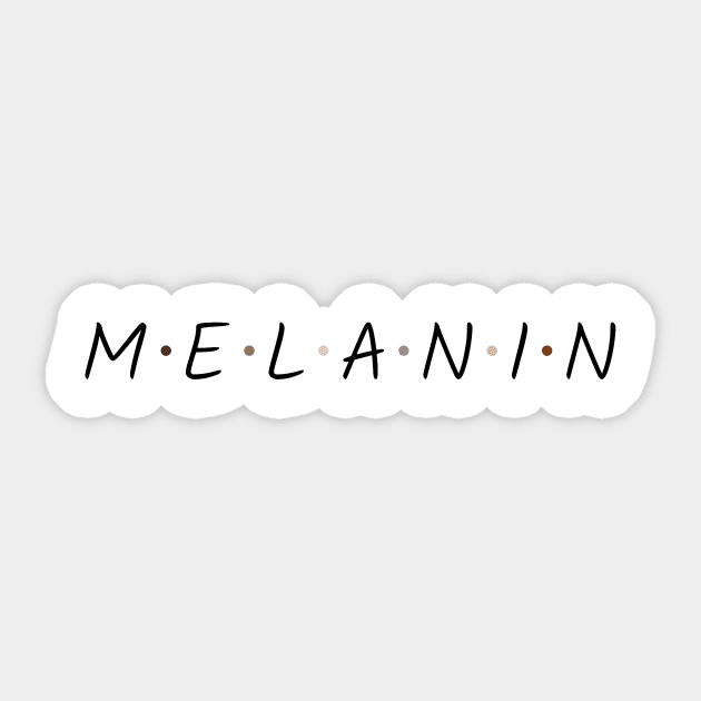 Simple Melanin (Blk Font) Sticker by Shop This Or That
